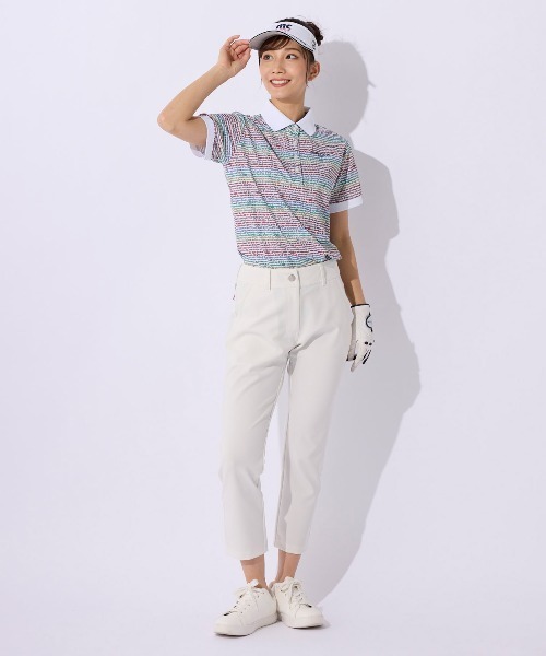 marie claire(マリ・クレール)の「【marie claire:マリ.クレール】レディース半袖シャツ ゴルフ(シャツ/ブラウス・レディース・グレー/ネイビー/カラフル・SMALL/MEDIUM/LARGE/X-LARGE)」の19枚目の写真