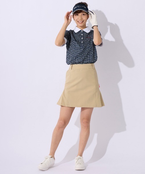 marie claire(マリ・クレール)の「【marie claire:マリ.クレール】レディース半袖シャツ ゴルフ(シャツ/ブラウス・レディース・グレー/ネイビー/カラフル・SMALL/MEDIUM/LARGE/X-LARGE)」の11枚目の写真