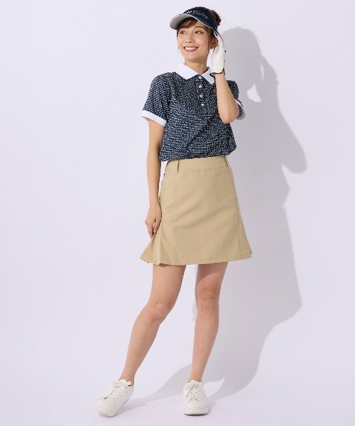marie claire(マリ・クレール)の「【marie claire:マリ.クレール】レディース半袖シャツ ゴルフ(シャツ/ブラウス・レディース・グレー/ネイビー/カラフル・SMALL/MEDIUM/LARGE/X-LARGE)」の12枚目の写真