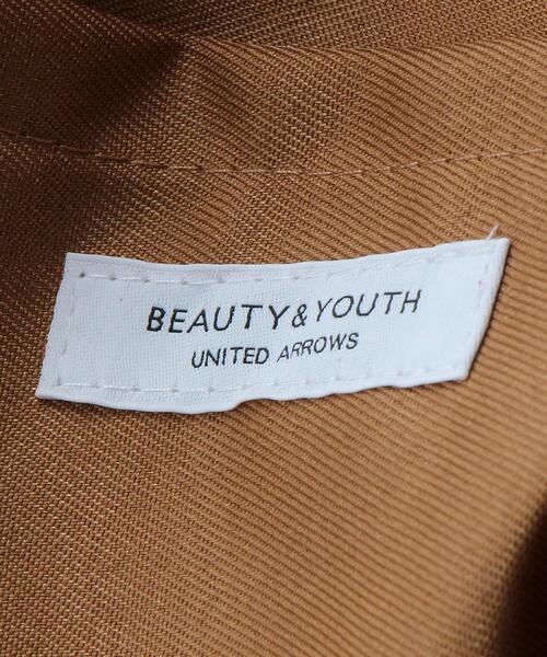 BEAUTY&YOUTH UNITED ARROWS（ビューティーアンドユースユナイテッドアローズ）の「ペーパースクエア ショルダーバッグ -2WAY-（かごバッグ・レディース・ナチュラル/ブラウン・FREE）」の21枚目の写真