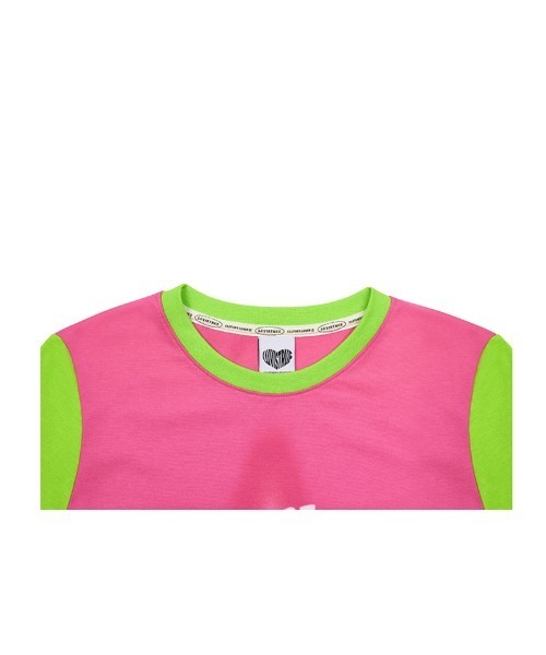 LUV IS TRUE★韓国★新作★人気★VS STAR CROP TEE 半袖T 2色 A'GEM/9 × .kom 『LUV IS TRUE/ラブ イズ トゥルー』VS STAR