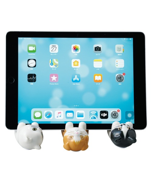 Paradise Picnic（パラダイスピクニック）の「ネコ　スマホスタンド（スマホグッズ・レディース・ホワイト/その他1/その他2/その他3/ブラック・FREE）」の11枚目の写真