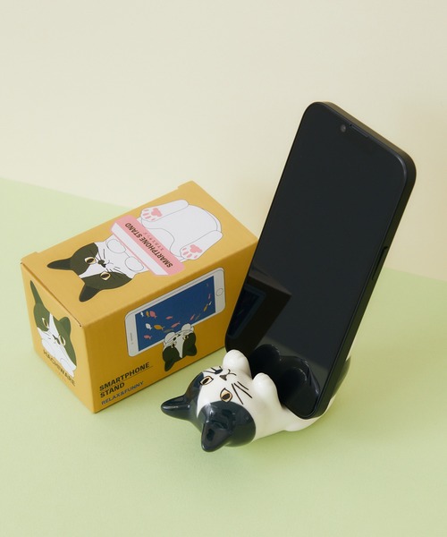 Paradise Picnic（パラダイスピクニック）の「ネコ　スマホスタンド（スマホグッズ・レディース・ホワイト/その他1/その他2/その他3/ブラック・FREE）」の15枚目の写真