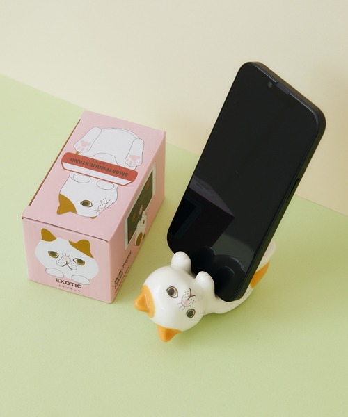 Paradise Picnic（パラダイスピクニック）の「ネコ　スマホスタンド（スマホグッズ・レディース・ホワイト/その他1/その他2/その他3/ブラック・FREE）」の18枚目の写真