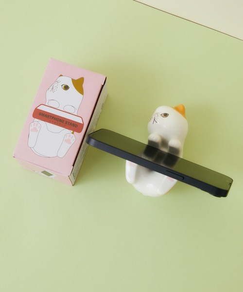 Paradise Picnic（パラダイスピクニック）の「ネコ　スマホスタンド（スマホグッズ・レディース・ホワイト/その他1/その他2/その他3/ブラック・FREE）」の19枚目の写真