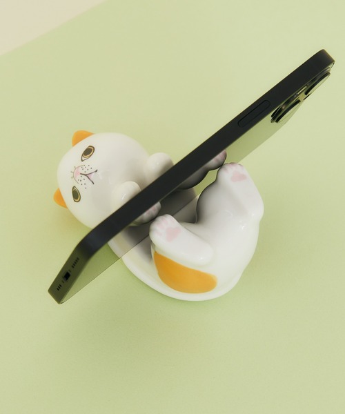 Paradise Picnic（パラダイスピクニック）の「ネコ　スマホスタンド（スマホグッズ・レディース・ホワイト/その他1/その他2/その他3/ブラック・FREE）」の20枚目の写真