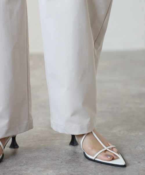 COMMRE（コムル）の「バナナスリットパンツ（その他パンツ・レディース・ベージュ/アイボリー・FREE）」の22枚目の写真