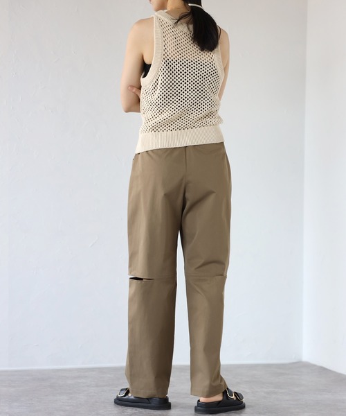 COMMRE（コムル）の「バナナスリットパンツ（その他パンツ・レディース・ベージュ/アイボリー・FREE）」の14枚目の写真