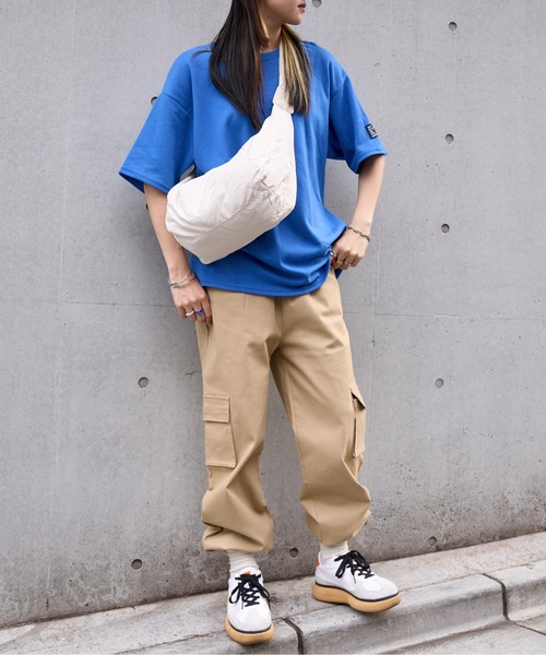 Ada.(エイダ)の「ナイロンボディバッグ(ショルダーバッグ・レディース・アイボリー/ブラック・FREE)」の20枚目の写真