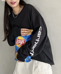 Carhartt（カーハート）の「Carhartt(カーハート)/袖ロゴ ロンT USA規格 ルーズフィット ヘビーウェイト 6.75Oz ビッグサイズ オーバーサイズ コットン K231/ LOOSE FIT HEAVYWEIGHT LONG-SLEEVE LOGO SLEEVE GRAPHIC T-SHIRT（Tシャツ/カットソー）」