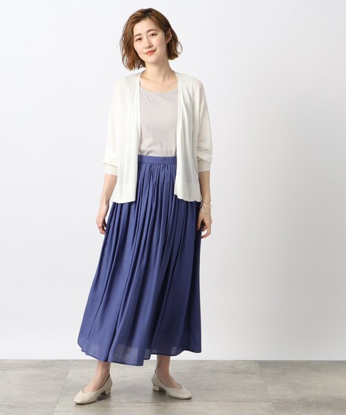 grove(グローブ)の「◆ストリングデザインテレコタンクトップ(タンクトップ・レディース・オフホワイト/チャコールグレー/ナチュラル・02/03/01/05/04)」の15枚目の写真