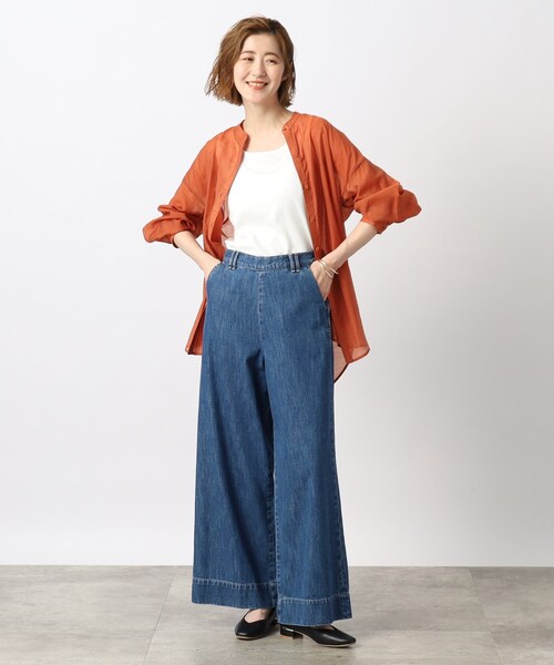 grove(グローブ)の「◆ストリングデザインテレコタンクトップ(タンクトップ・レディース・オフホワイト/チャコールグレー/ナチュラル・02/03/01/05/04)」の11枚目の写真