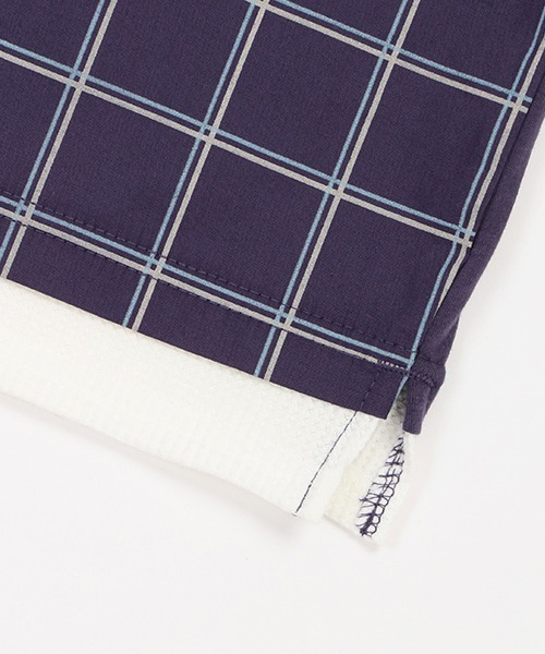 petit main(プティマイン)の「布帛チェックセットアップ(アンサンブル・キッズ・ベージュ/ネイビー・80cm/90cm/100cm/110cm/120cm/130cm)」の13枚目の写真