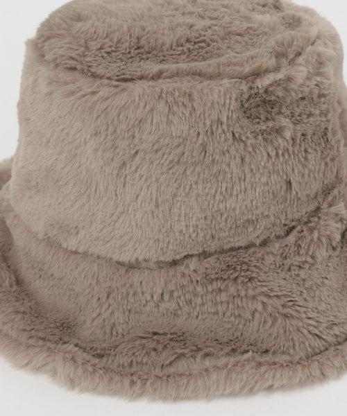 mysty woman(ミスティウーマン)の「リバーシブルムートンHAT 907790(ハット・レディース・ブラック/オフホワイト/ベージュ系その他・FREE)」の22枚目の写真