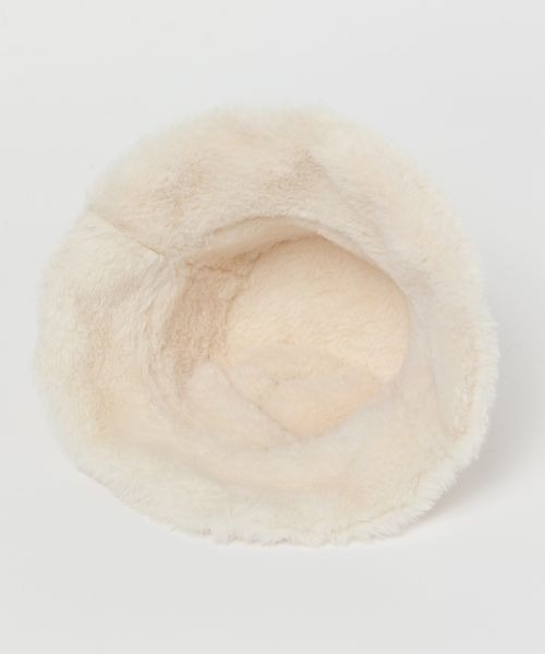 mysty woman(ミスティウーマン)の「リバーシブルムートンHAT 907790(ハット・レディース・ブラック/オフホワイト/ベージュ系その他・FREE)」の13枚目の写真