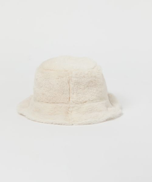 mysty woman(ミスティウーマン)の「リバーシブルムートンHAT 907790(ハット・レディース・ブラック/オフホワイト/ベージュ系その他・FREE)」の8枚目の写真