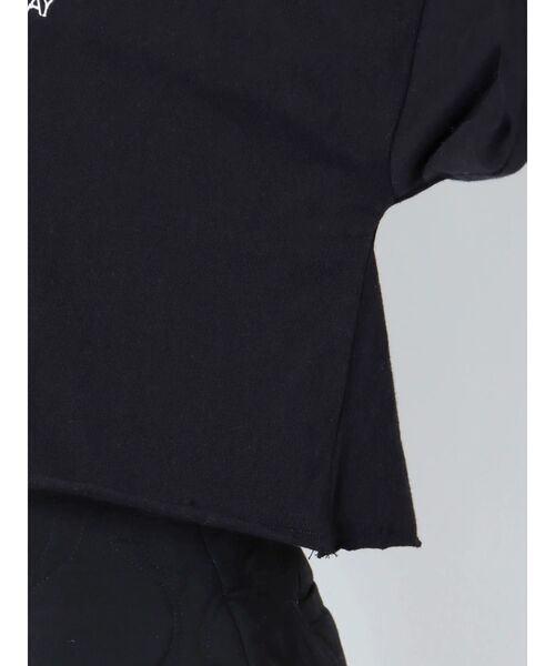 EMODA（エモダ）の「エンブレムマークショートロンT（Tシャツ/カットソー・レディース・ホワイト/ブラック/ベージュ/グレー・FREE）」の22枚目の写真