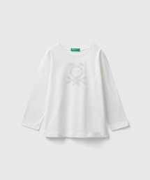 BENETTON (UNITED COLORS OF BENETTON) | キッズロゴプリント長袖Tシャツ・カットソーB(Tシャツ/カットソー)