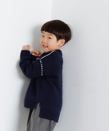 LOWRYS FARM | ５Ｇハイショクステッチプルオーバー　961679(ニット/セーター)