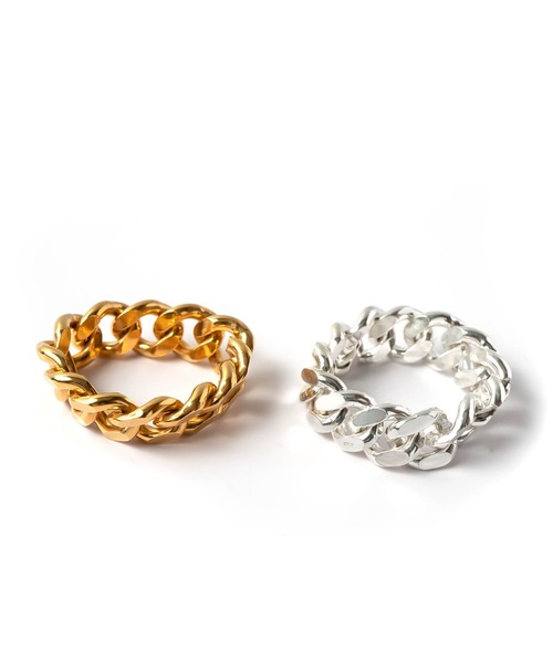 Ops.（オプス）の「シルバー925 リング チェーン 金属アレルギー対応【kavaleri カヴァレリ】（リング・レディース・イエローゴールド/シルバー・#15/#11/#9/#13）」の21枚目の写真