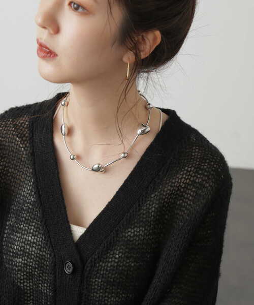 FREE'S MART（フリーズマート）の「ランダムハートチョーカー（ネックレス・レディース・シルバー・ﾌﾘ-）」の9枚目の写真