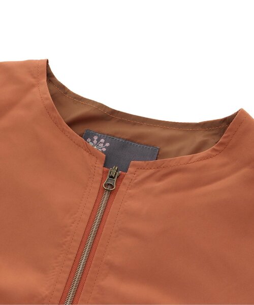 apres les cours（アプレレクール）の「【WEB限定】バックフリルデザインブルゾン（ブルゾン・キッズ・ベビーピンク/レンガ/ネイビー・140/130/90/110/80/100/120）」の9枚目の写真