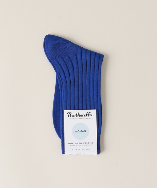 VERMEIL par iena（ヴェルメイユパーイエナ）の「【PANTHERELLA/パンセレラ 】8*2 リブソックス（ソックス/靴下・レディース・レッド/ブルー/チャコールグレー/バーガンディー/シルバー/ホワイト/グレー/グリーン・FREE）」の5枚目の写真