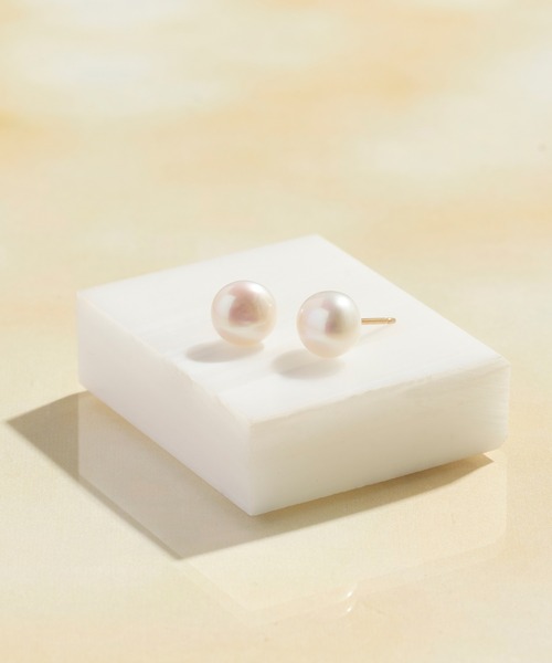 Phoebe(フィービィー)の「<ラストワン>【K14GF】ワンウォーターパールピアス(ピアス(両耳用)・レディース・イエローゴールド・FREE)」の7枚目の写真
