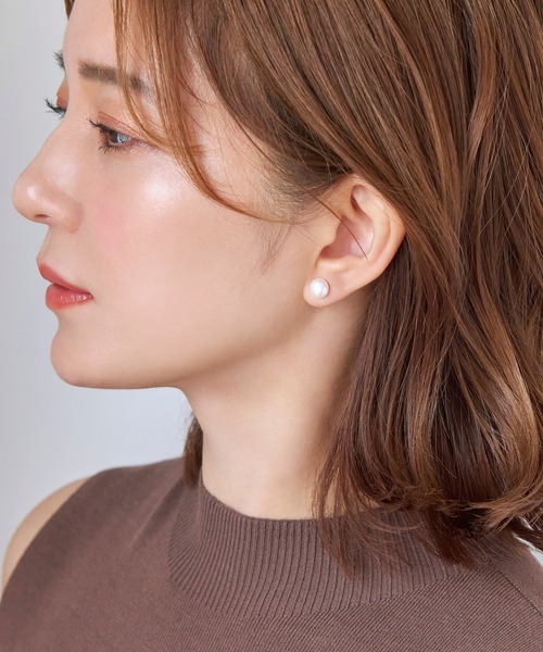 Phoebe(フィービィー)の「<ラストワン>【K14GF】ワンウォーターパールピアス(ピアス(両耳用)・レディース・イエローゴールド・FREE)」の10枚目の写真