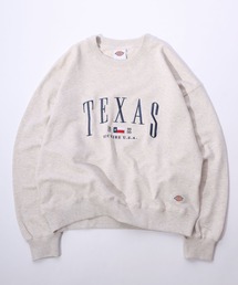 Dickies（ディッキーズ）テキサスロゴ刺繍 スウェットトレーナー レディース/長袖プルオーバー