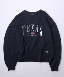 Dickies(ディッキーズ)テキサスロゴ刺繍 スウェットトレーナー レディース/長袖プルオーバー