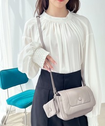 GeeRA | ポーチ付ぷくぷくバッグ(ショルダーバッグ)