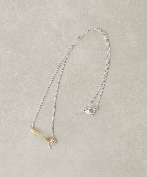 aquvii(アクビ)の「アクビ pasta necklace(ネックレス・レディース・シルバー・フリー)」の6枚目の写真