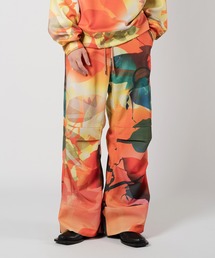 Wizzard ウィザード / PRINT PANTS セットアップグラフィック総柄プリントフレアパンツ / W24SS-PA060