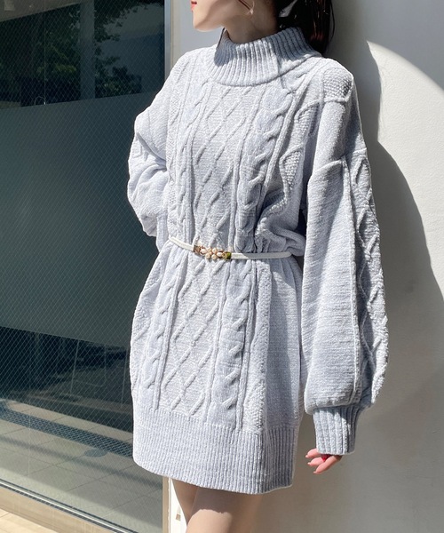 one wayザッカ（ワンウェイザッカ）の「パールゴムベルト（ベルト・レディース・ブラック/ホワイト・FREE）」の6枚目の写真