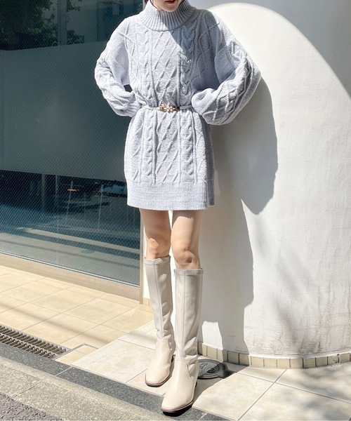 one wayザッカ（ワンウェイザッカ）の「パールゴムベルト（ベルト・レディース・ブラック/ホワイト・FREE）」の9枚目の写真