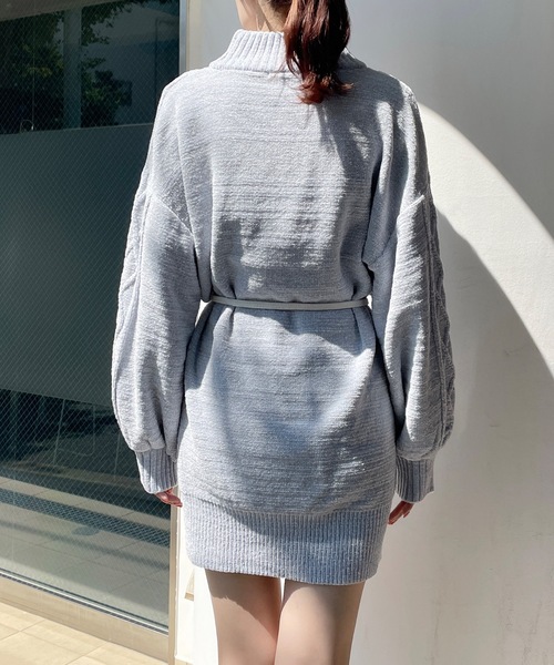 one wayザッカ（ワンウェイザッカ）の「パールゴムベルト（ベルト・レディース・ブラック/ホワイト・FREE）」の8枚目の写真