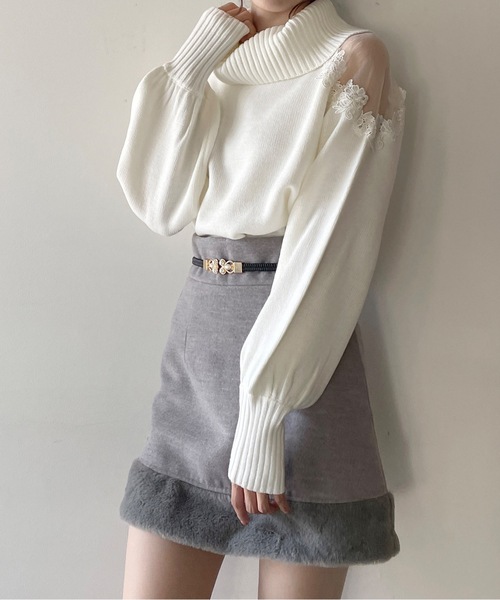 one wayザッカ（ワンウェイザッカ）の「パールゴムベルト（ベルト・レディース・ブラック/ホワイト・FREE）」の16枚目の写真