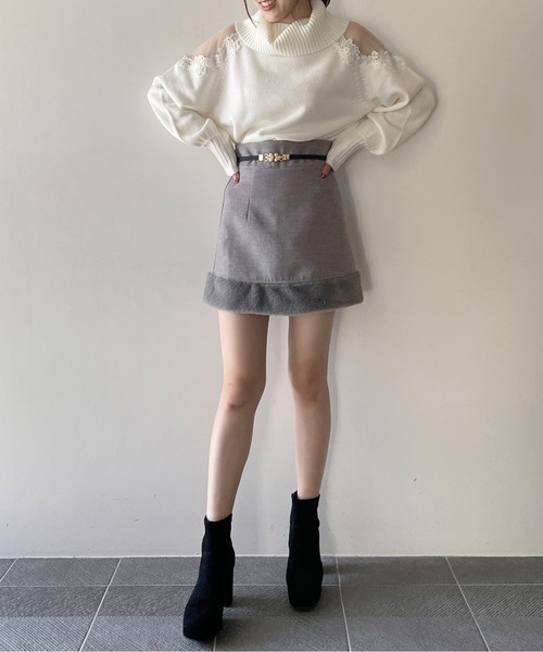 one wayザッカ（ワンウェイザッカ）の「パールゴムベルト（ベルト・レディース・ブラック/ホワイト・FREE）」の17枚目の写真