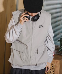 kutir | スタンドネックビックポケットベスト(ベスト)