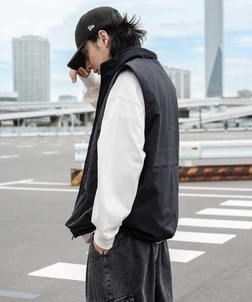 kutir（クティール）の「スタンドネックビックポケットベスト（ベスト