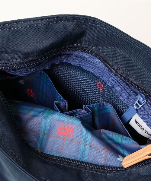 World Traveler(ワールドトラベラー)の「World Traveler/ワールドトラベラー ショルダーバッグ aruco by WT マイラ No.17461(ショルダーバッグ・レディース・ネイビー/ベージュ系その他/ブラック/ピンク/グレー・FREE)」の8枚目の写真