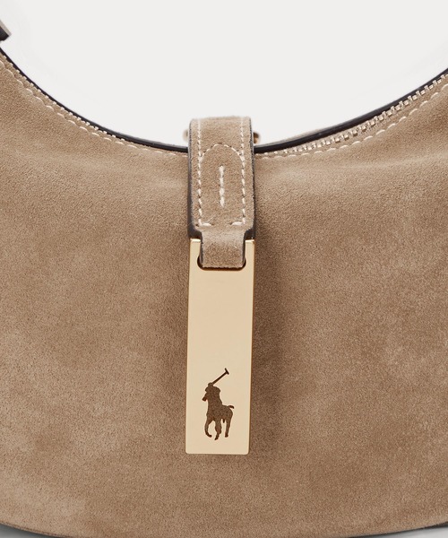 Polo ID スエード ミニ ショルダー バッグ(ショルダーバッグ Polo ID スエード ミニ ショルダー バッグ(ショルダーバッグ