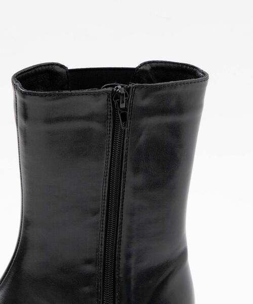 WEGO(ウィゴー)の「WEGO/ZIP付きサイドゴアブーツ(ブーツ・レディース・ブラック・LARGE/MEDIUM)」の13枚目の写真