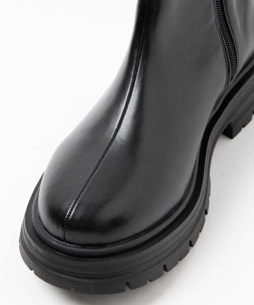 WEGO(ウィゴー)の「WEGO/ZIP付きサイドゴアブーツ(ブーツ・レディース・ブラック・LARGE/MEDIUM)」の15枚目の写真