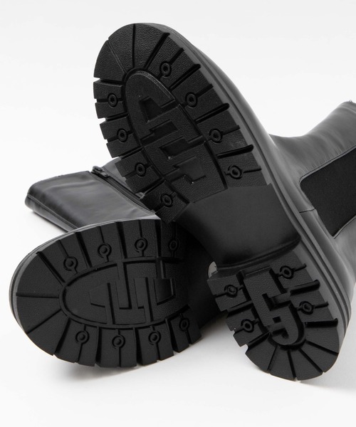 WEGO(ウィゴー)の「WEGO/ZIP付きサイドゴアブーツ(ブーツ・レディース・ブラック・LARGE/MEDIUM)」の8枚目の写真