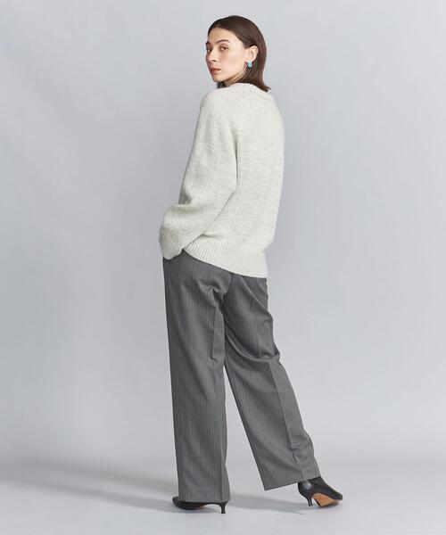 BEAUTY&YOUTH UNITED ARROWS（ビューティーアンドユースユナイテッドアローズ）の「チョークストライプ ゴム パンツ（その他パンツ・レディース・ダークグレー/ネイビー・S/M）」の10枚目の写真