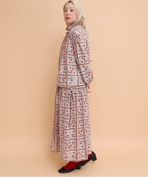 peu pres（プープレ）の「さくらんぼオパール　スカート（スカート・レディース・ピンク/ベージュ・FREE）」の20枚目の写真