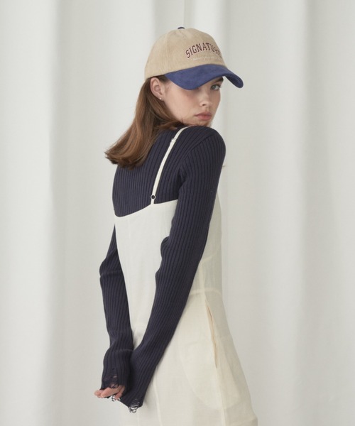 GIUNON(ジウノン)の「couduroy cap / コーデュロイキャップ(キャップ・レディース・ベージュ/グレー・FREE)」の16枚目の写真