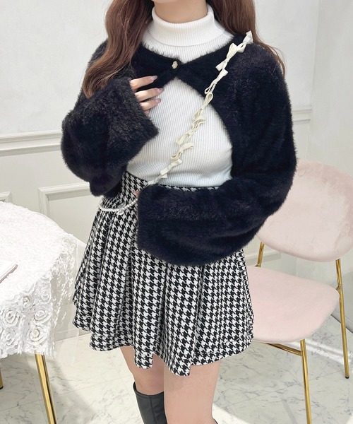 6周年記念アイテム】ふわふわニット＋レースキャミワンピース